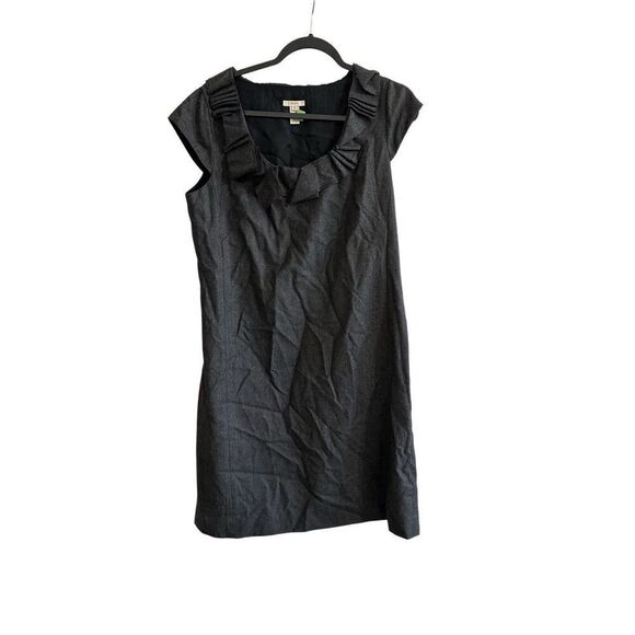 J.Crew Ribbon Ravine Wool Dress wool Size 10 - Picture 2 of 8